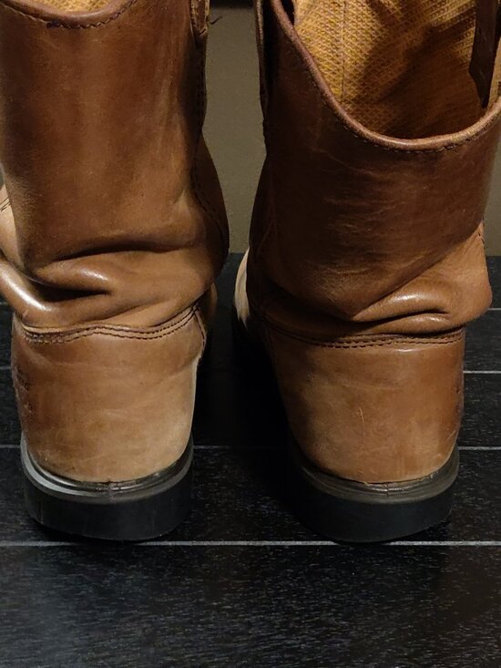 Georgia Boot Wellington In Tan Cheyenne Leather Men US 8M main image 8